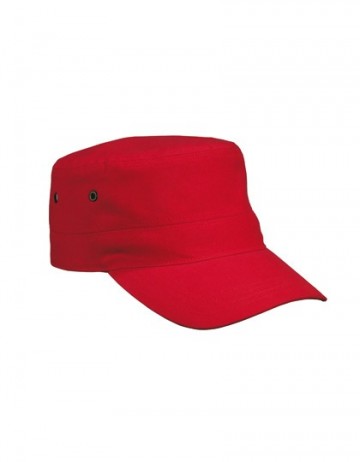 Myrtle Beach Military Cap for Kids MB7018 rood