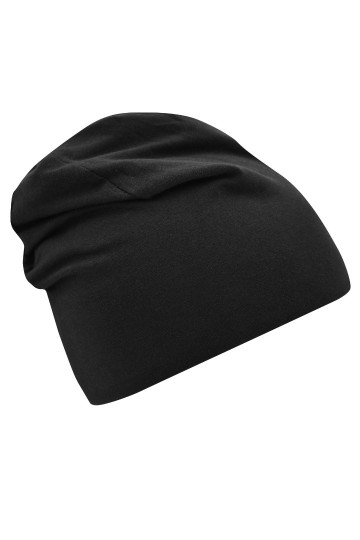 Myrtle Beach Jersey beanie MB7100 zwart