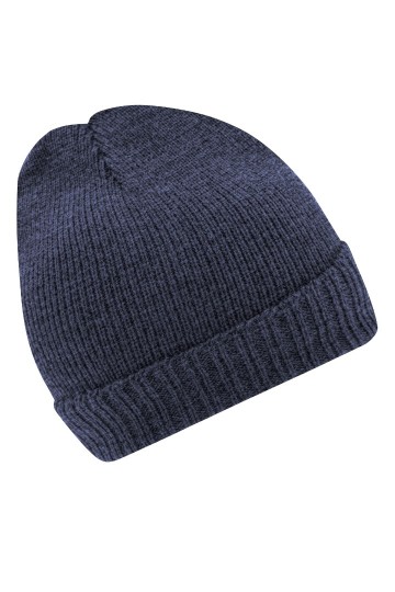 Myrtle Beach Basic gebreide beanie MB7111 denimmelange