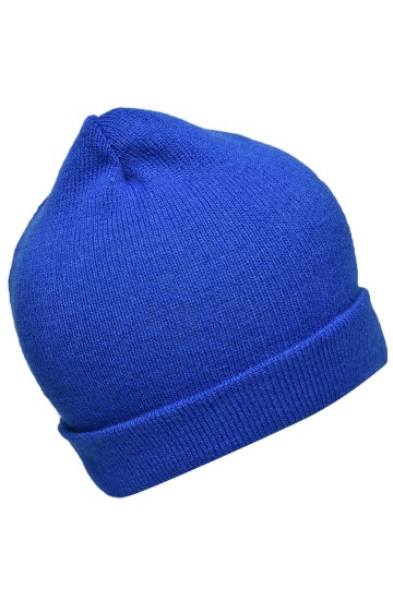 Myrtle Beach gebreide promotie beanie MB7112 koningsblauw
