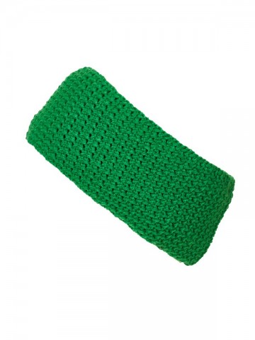 Myrtle Beach fijn gehaakte hoofdband MB7119 varengroen