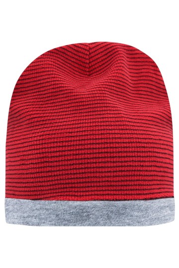 Myrtle Beach gestreepte beanie MB7127 voor