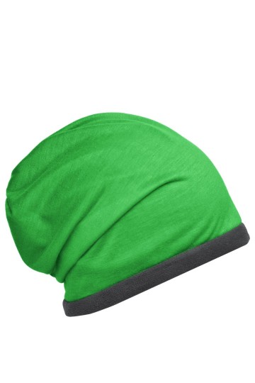 Myrtle Beach Fleece beanie MB7131 varengroen carbon