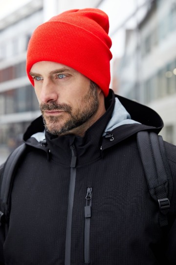 MB7139 Myrtle Beach Beanie met hoge rand