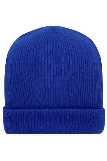 MB7145 Myrtle Beach licht gebreide beanie koningsblauw