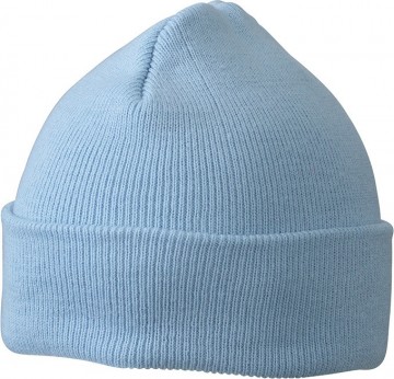 Myrtle Beach gebreide muts voor Kids MB7501 lichtblauw