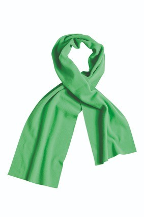 Myrtle Beach fleece sjaal MB7611 limoengroen