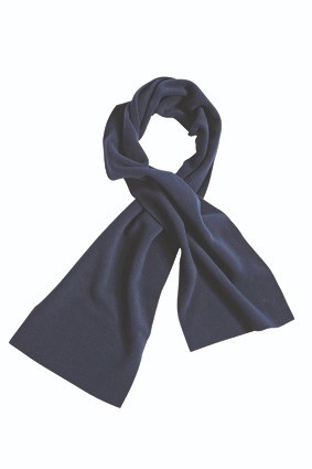 Myrtle Beach fleece sjaal MB7611 marineblauw