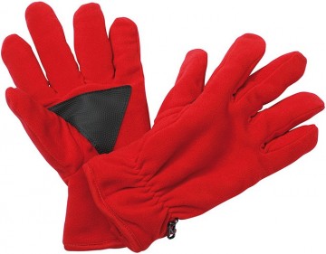 Myrtle Beach Thinsulate™ fleece handschoenen MB7902 rood 0