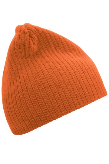 Myrtle Beach Rib beanie MB7923 oranje