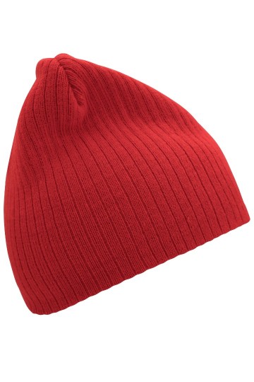 Myrtle Beach Rib beanie MB7923 rood