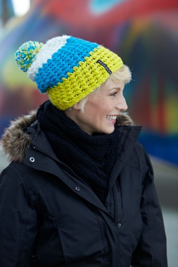 Myrtle Beach gehaakte muts met pomp MB7940