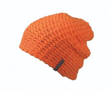 Myrtle Beach casual gehaakte muts MB7941 oranje