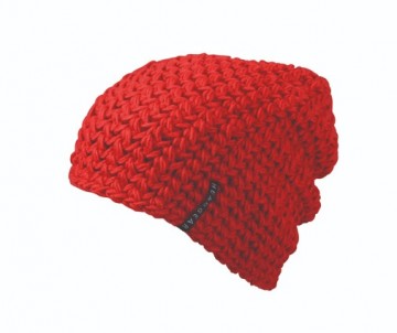 Myrtle Beach casual gehaakte muts MB7941 rood