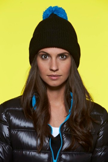 Myrtle Beach gebreide muts met pompoen en rand MB7967