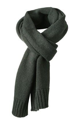 Myrtle Beach Basic Melange sjaal MB7978 racegroen