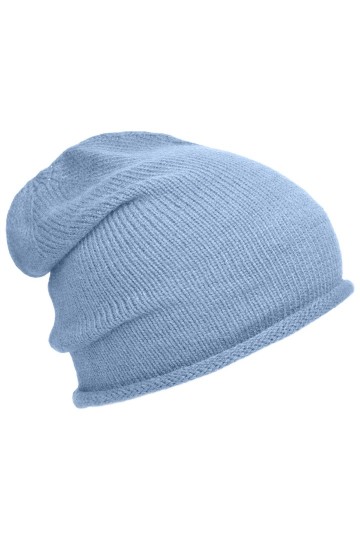 Myrtle Beach Roll-up beanie MB7990 lichtblauw
