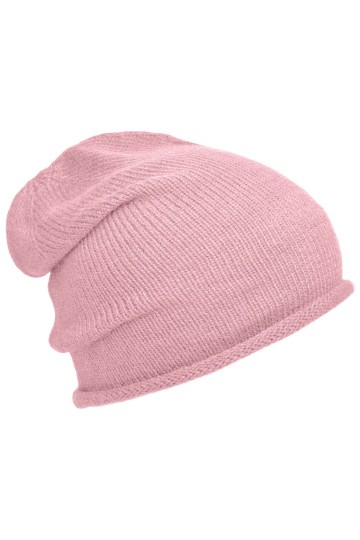 Myrtle Beach Roll-up beanie MB7990 roze