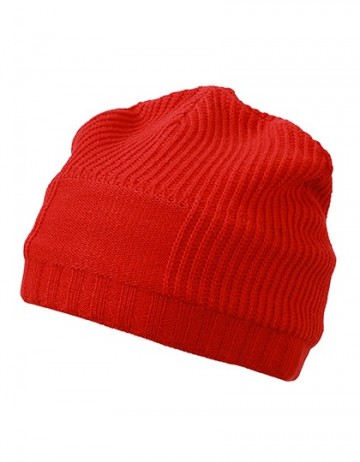 Myrtle Beach Promotie Beanie MB7994 licht rood