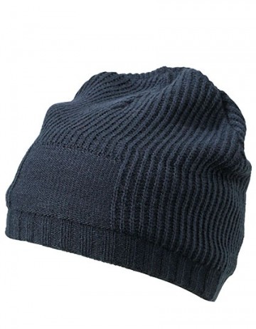 Myrtle Beach Promotie Beanie MB7994 marineblauw