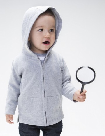 BZ32 Babybugz Baby sweater met kap