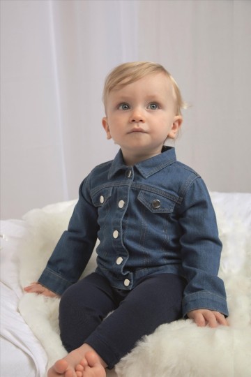 BZ53 Babybugz Baby Rocks Denim jasje
