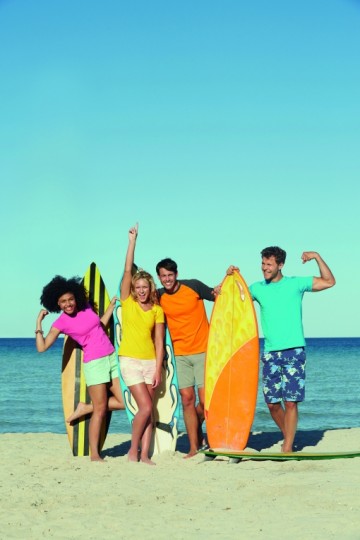 FOTL Lady-Fit Valueweight V-hals T