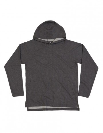 MM132 Mantis One Hoodie houtskool grijs melange
