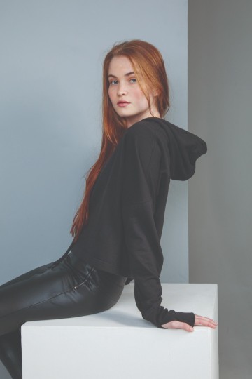 MM140 Mantis Cropped hoodie