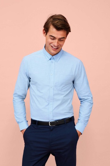02920 Sol's Boston heren Oxford Shirt