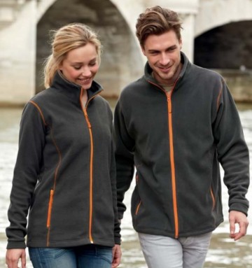 00586 Sol's Micro Fleece Zipped Jacket Nova