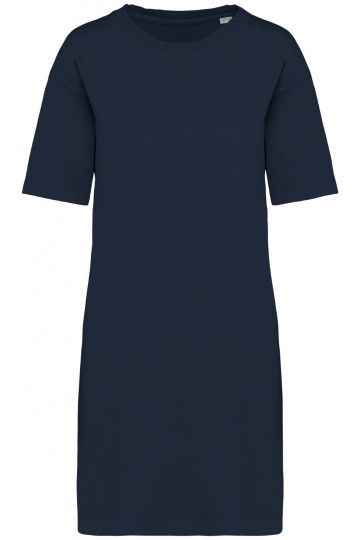 NS5000 NS T-Shirt jurk frans marine blauw