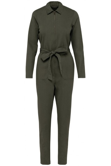 NS5020 NS Dames Jumpsuit organisch khaki