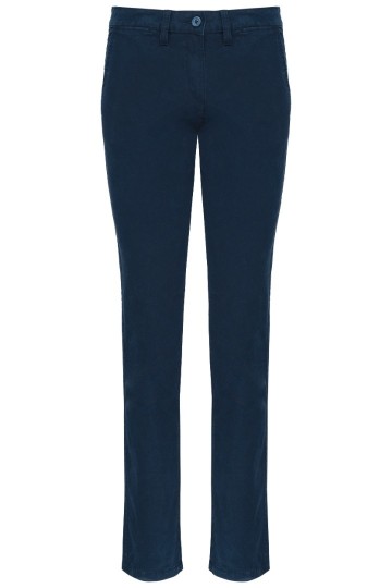 K741 Dames Chino broek darknavy