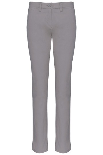 K741 Dames Chino broek finegrey