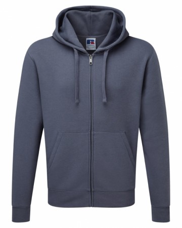 Russell Authentieke sweater met kap en rits