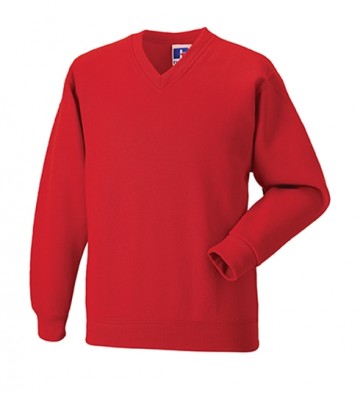 Russell Kids sweatshirt met V-hals