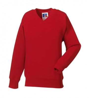 Russell Kids sweatshirt met V-hals