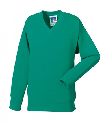 Russell Kids sweatshirt met V-hals