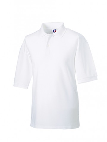 Russell Classic Poly Cotton Polo 539M wit