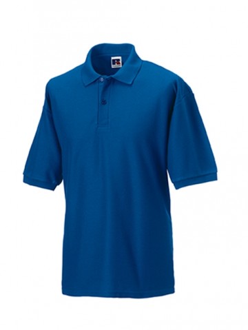 Russell Classic Poly Cotton Polo 539M helder koningsblauw