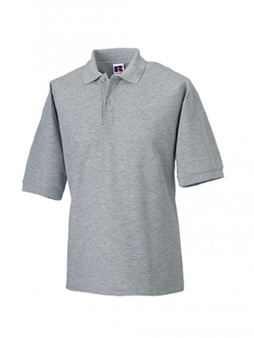 Russell Classic Poly Cotton Polo 539M licht oxford grijs