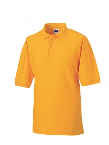 Russell Classic Poly Cotton Polo 539M puur goud