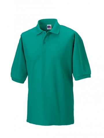 Russell Classic Poly Cotton Polo 539M emarald groen