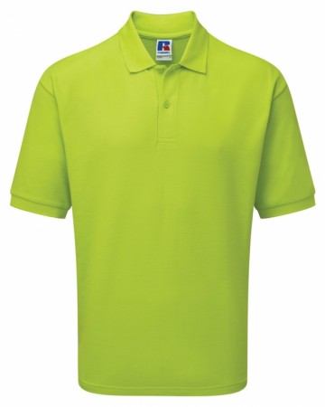 Russell Classic Poly Cotton Polo 539M limoen groen