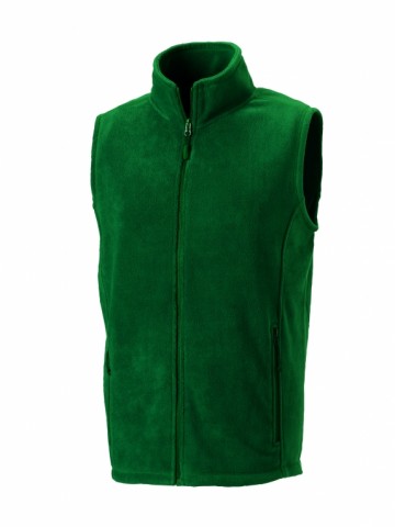 Russell Outdoor Fleece mouwloos met rits