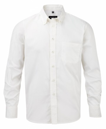 Russell Classic Twill Shirt met LM