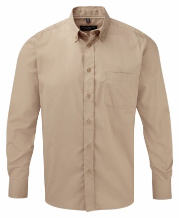 Russell Classic Twill Shirt met LM