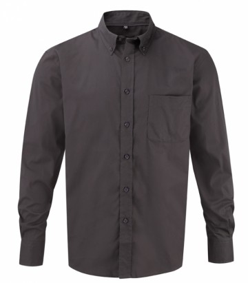 Russell Classic Twill Shirt met LM