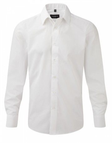 Russell Poplin Shirt met LM tailored